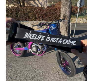 copy of Masque Moto "Bikelife is Not a Crime"