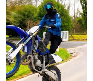copy of Masque Moto "Bikelife is Not a Crime"