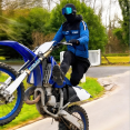 Masque Moto Magnétique