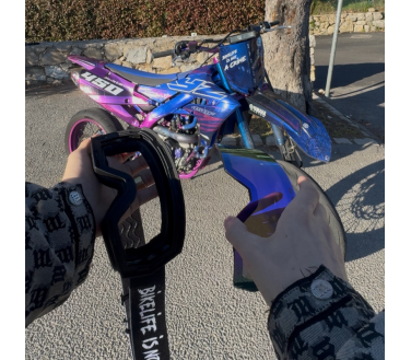 copy of Masque Moto "Bikelife is Not a Crime"