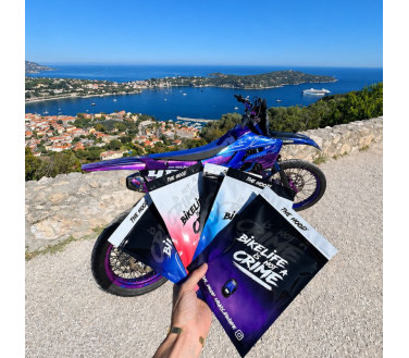 Cagoule Bikelife – Blue Shadow 1