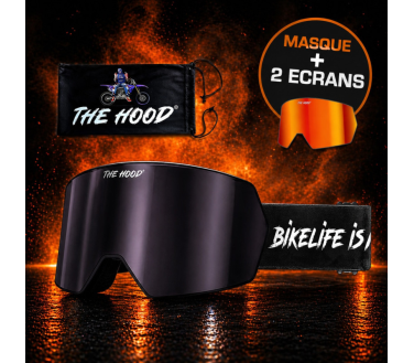 Starter Pack Magnetic Motorcycle Mask | Interchangeable Screen – The Hood®