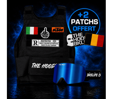 Essential Pack Vest + Magnetic Motorcycle Mask – The Hood®